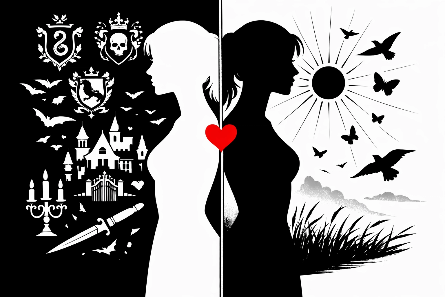 Andromeda Tonks and Narcissa Black sisters divided by choice - Slytherin rebellion vs tradition