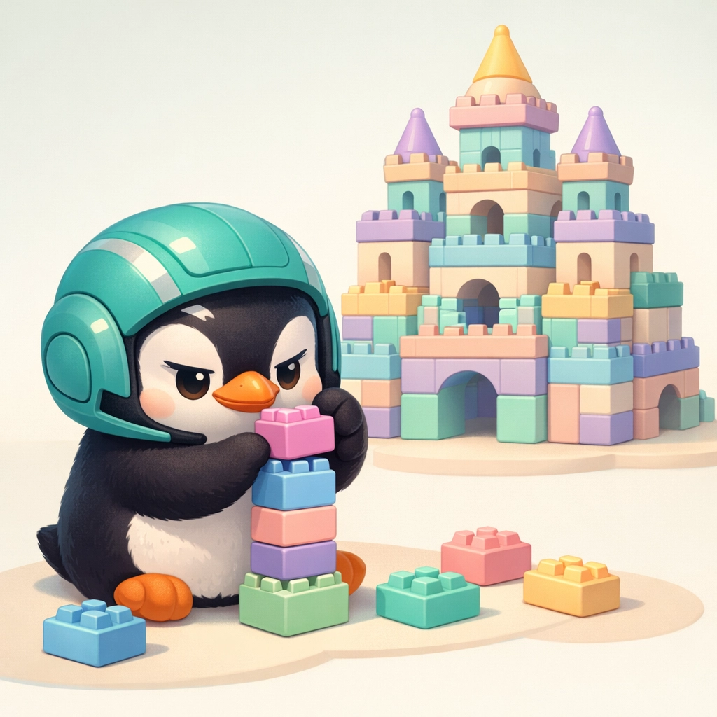 Construyendo grande con piezas pequeñas - el secreto del progreso 1% diario