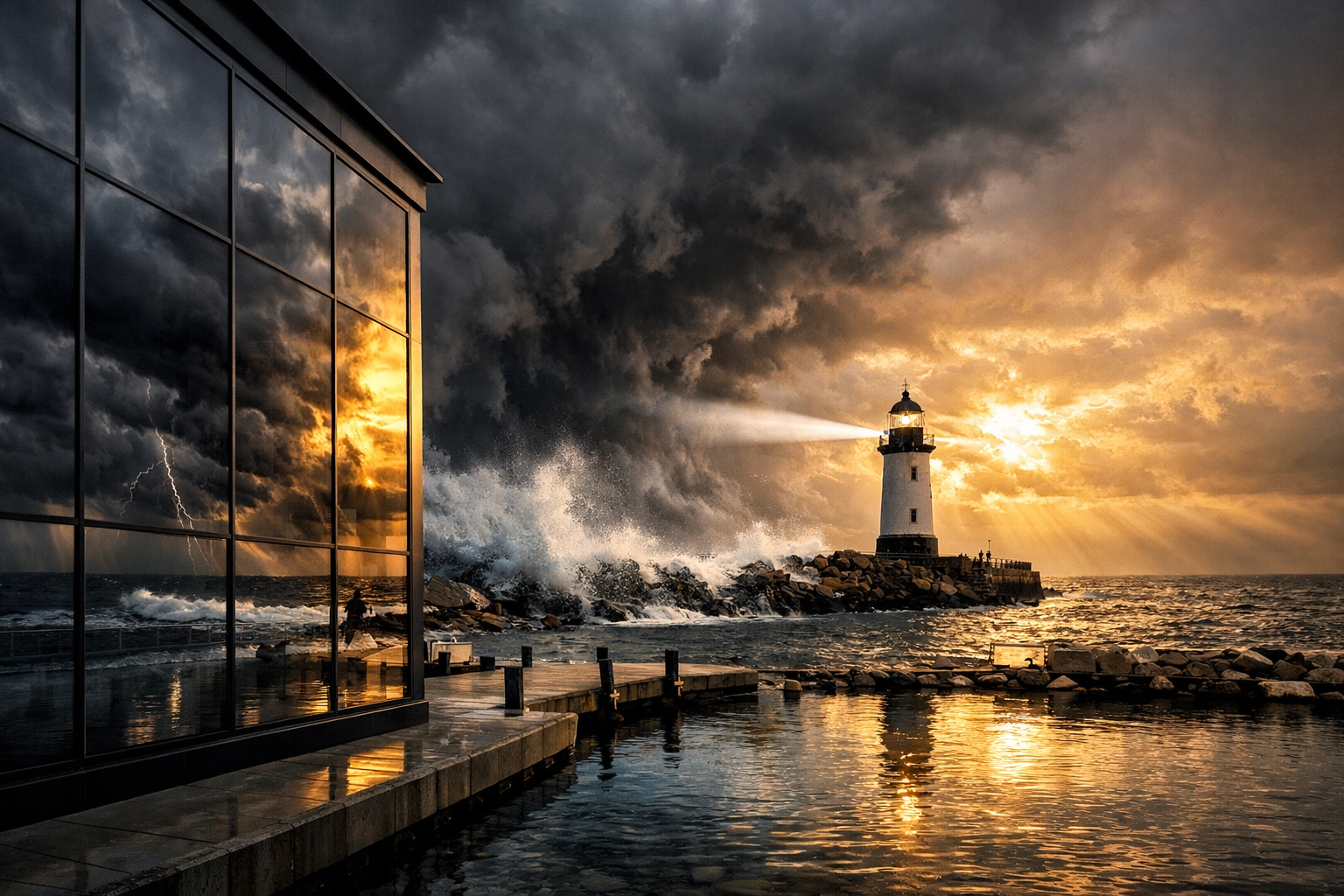 Institutional investors navigating market volatility through continuous monitoring and risk management