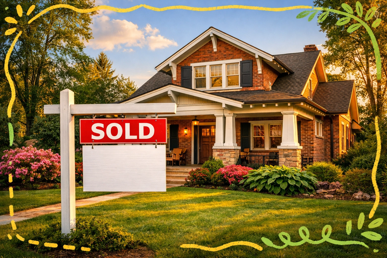 Sold craftsman home in North Metro Atlanta through fast cash offer program