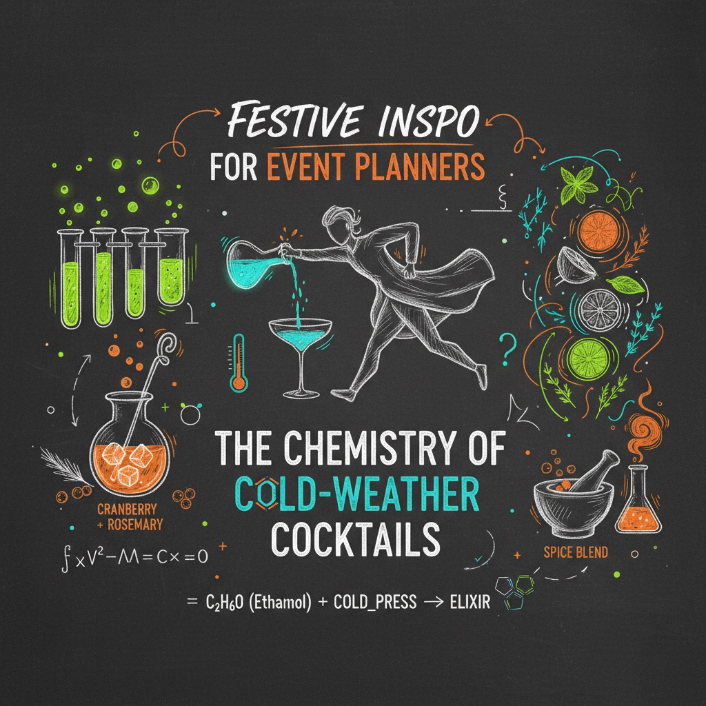 The Chemistry of Cold-Weather Cocktails: Festive Inspo for Event Planners