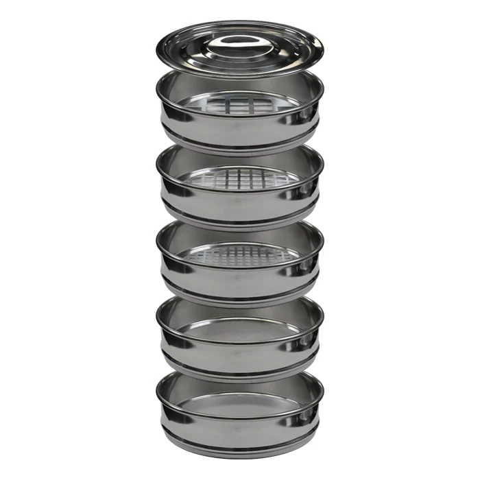 Stainless Steel Test Sieves Stack