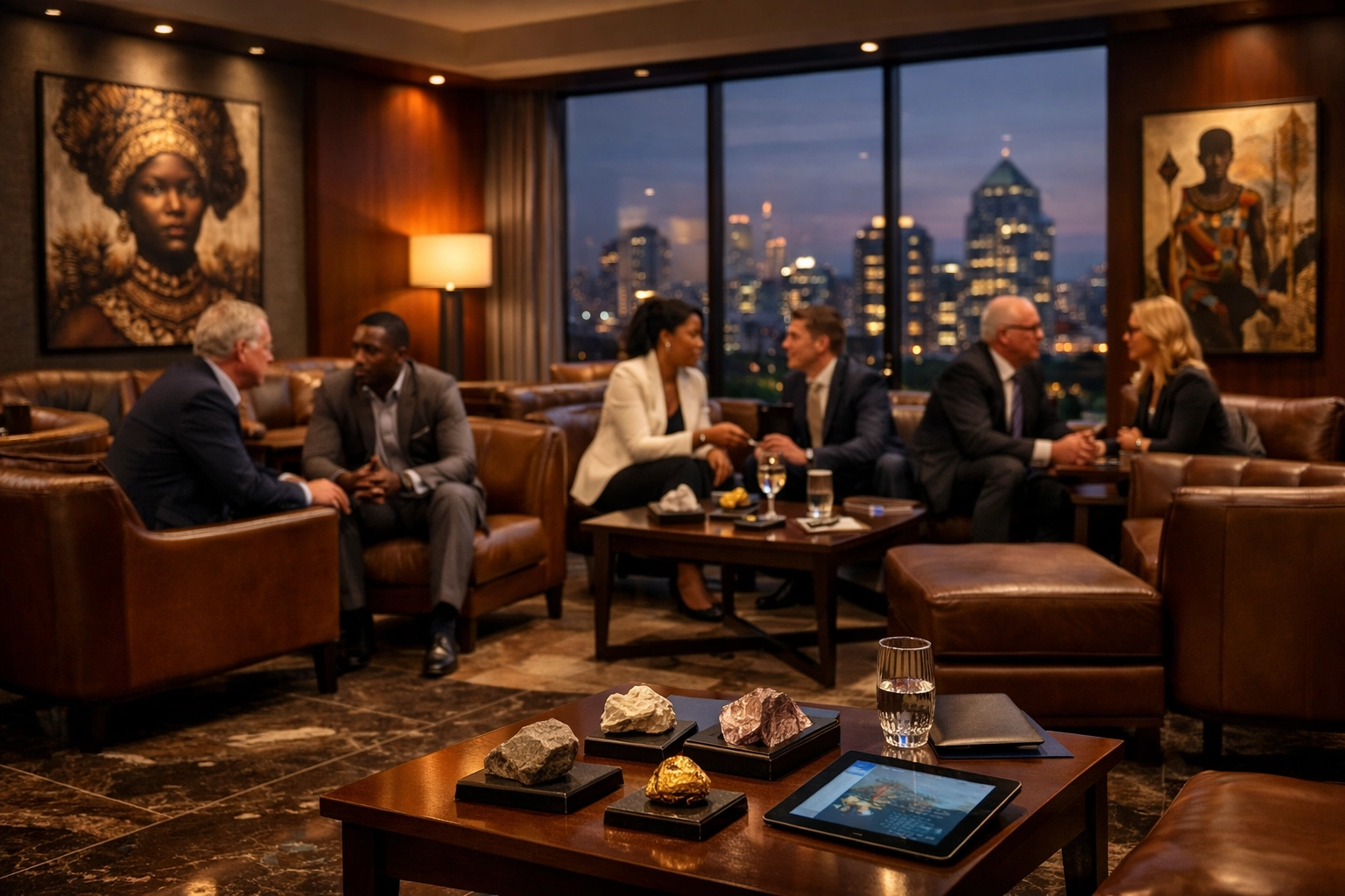 Mining events 2026 VIP lounge networking space for executives in South Africa