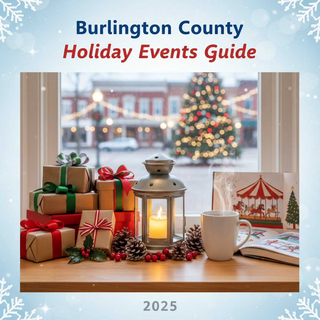 Festive holiday decorations in Burlington County Festive holiday decorations in Burlington County