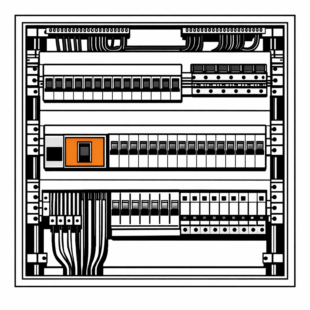 Elektro-Verteilerkasten mit Solar-Integration für die sichere PV Anlage Installation in Wien.