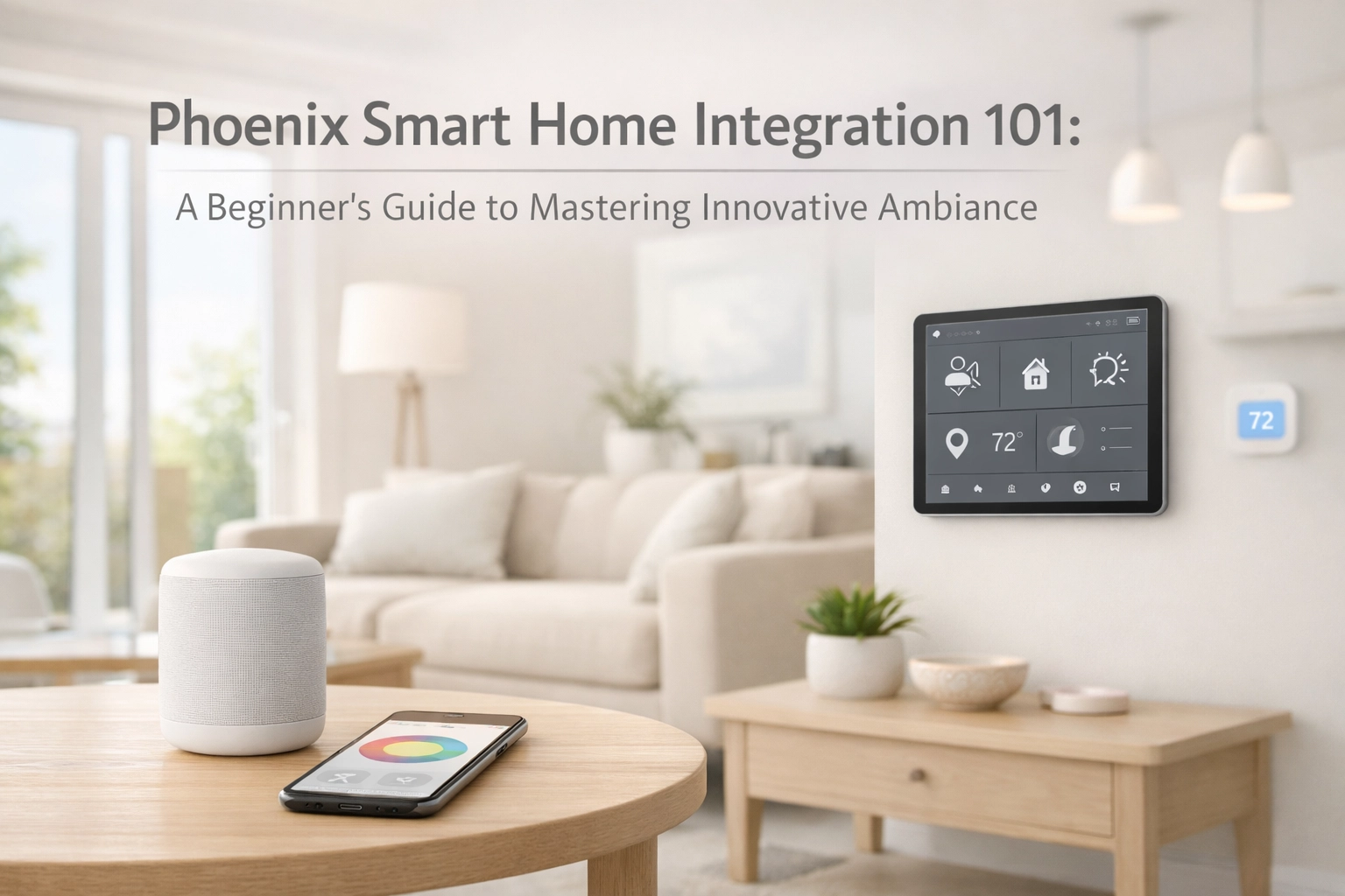[HERO] Phoenix Smart Home Integration 101: A Beginner’s Guide to Mastering Innovative Ambiance