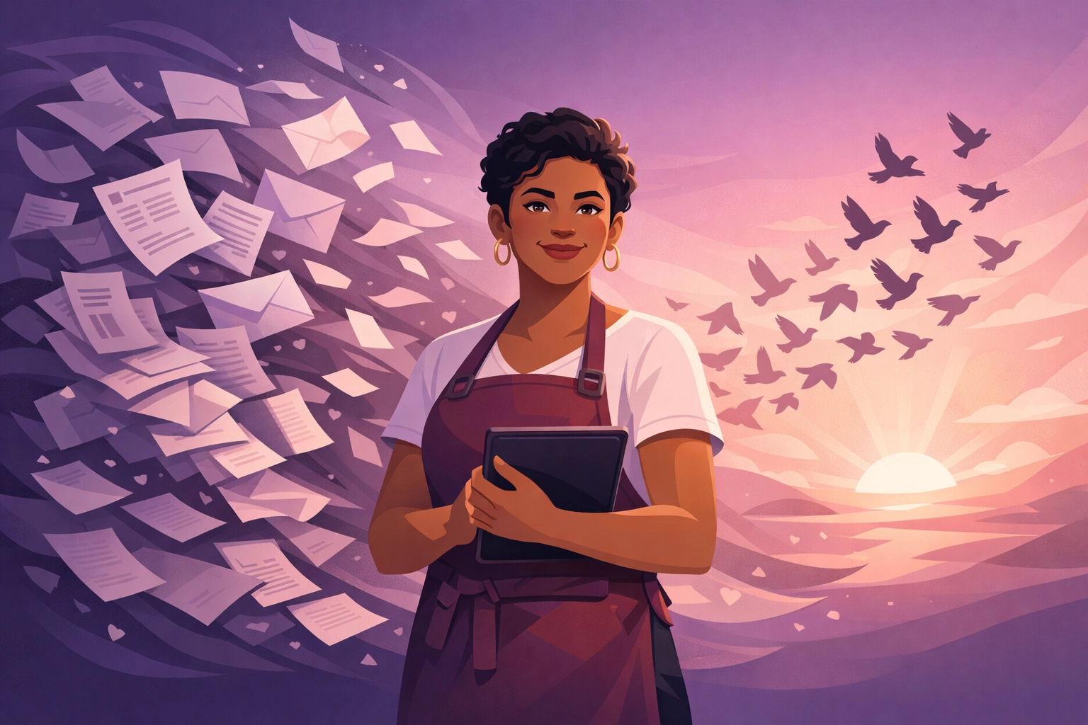 Small business owner relieved by the reduction of 1099-MISC tax paperwork and higher reporting thresholds.