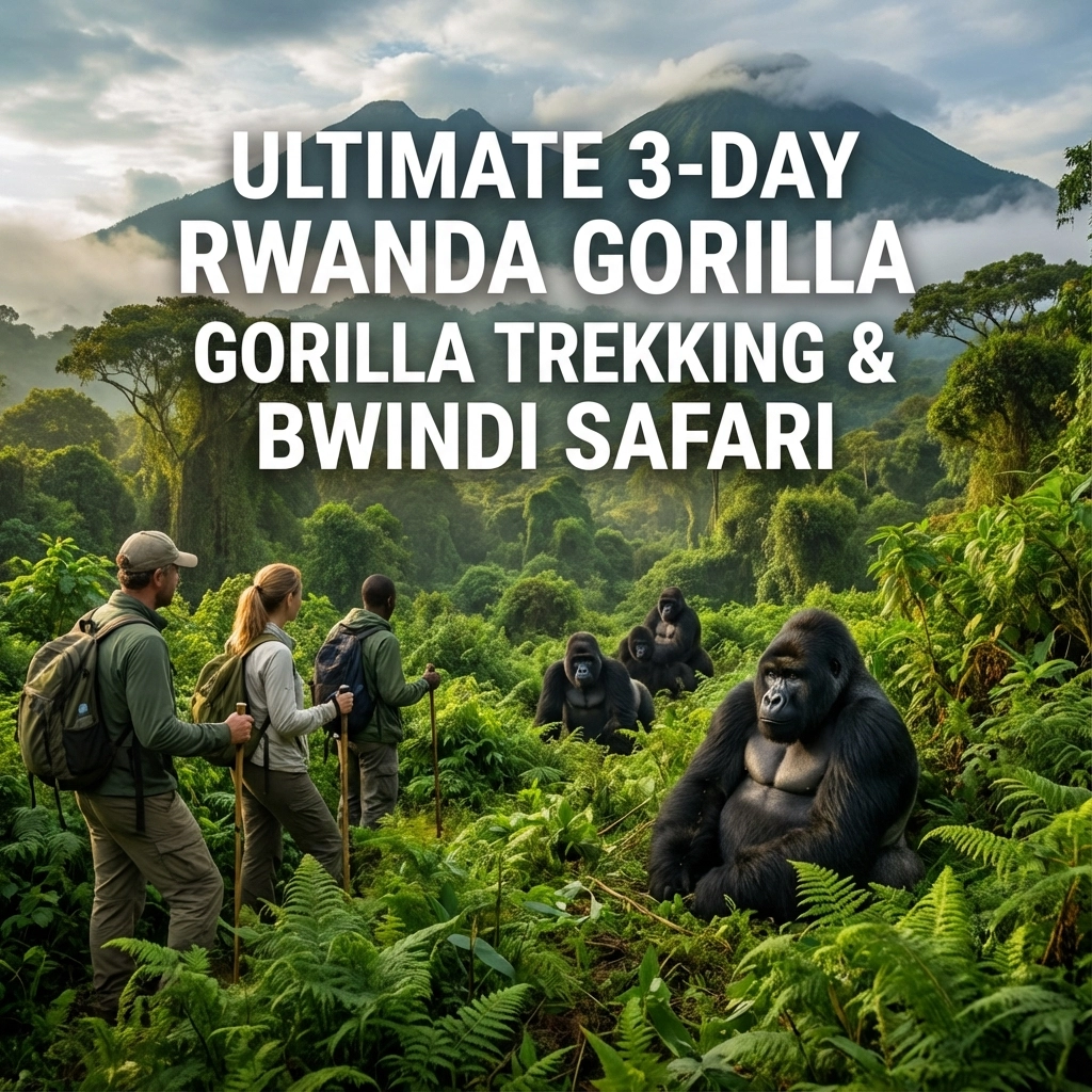 Rwanda Gorilla Trekking hero image – Bwindi Forest