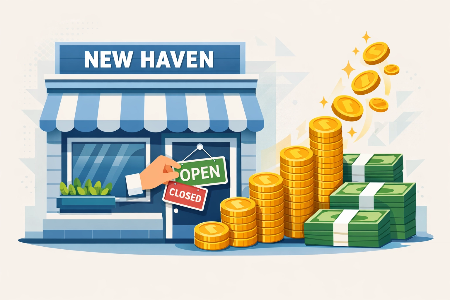 New Haven small business storefront with growing tax savings from strategic planning