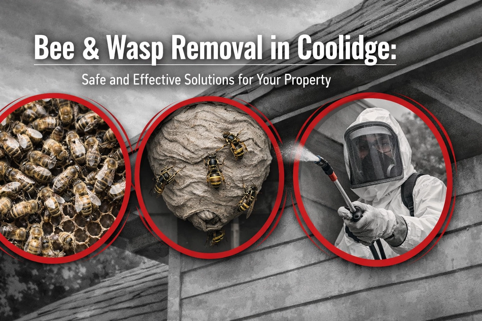 [HERO] Bee & Wasp Removal in Coolidge: Safe and Effective Solutions for Your Property