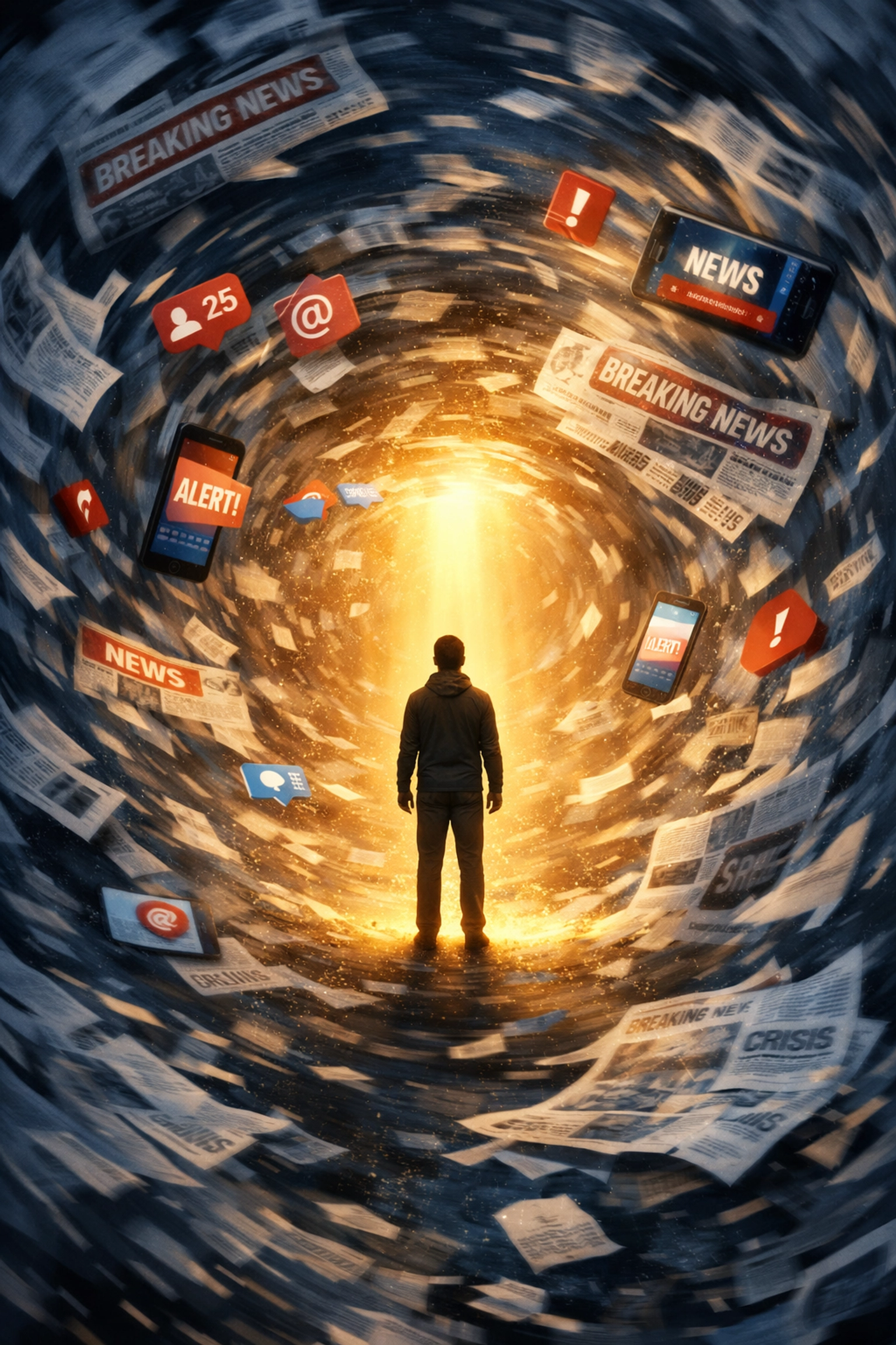 Finding calm in the storm of headlines through biblical faith and perspective