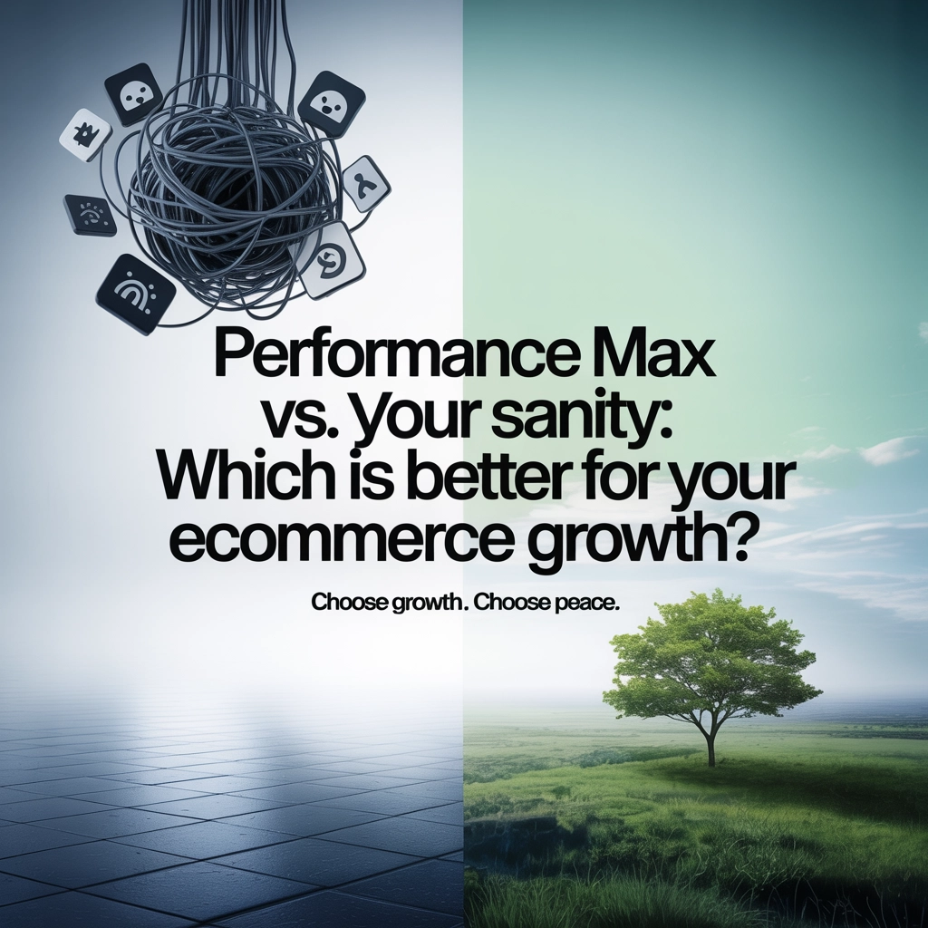 Performance Max vs. Your Sanity: Which Is Better For Your Ecommerce Growth?