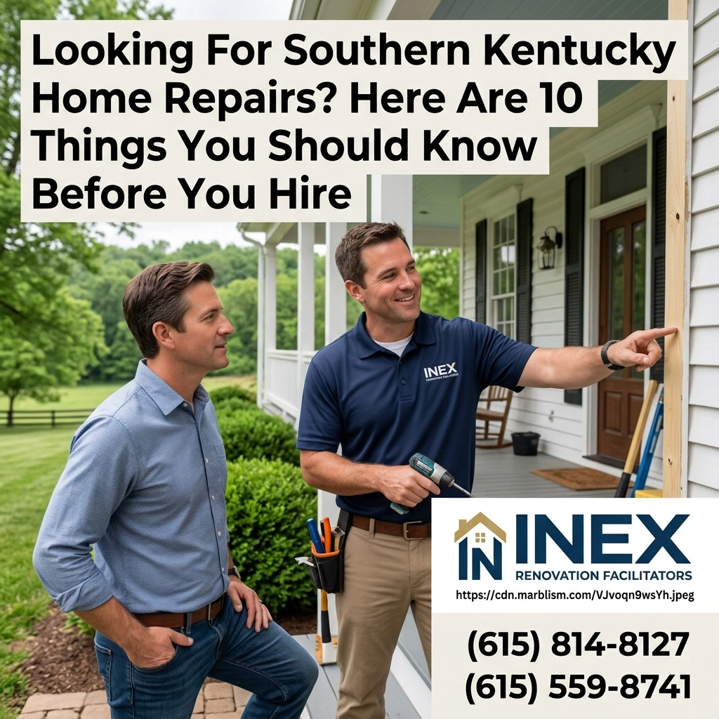 [HERO] Looking For Southern Kentucky Home Repairs? Here Are 10 Things You Should Know Before You Hire