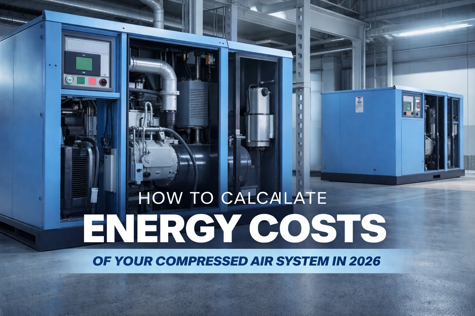 How to Calculate Energy Costs of Your Compressed Air System in 2026
