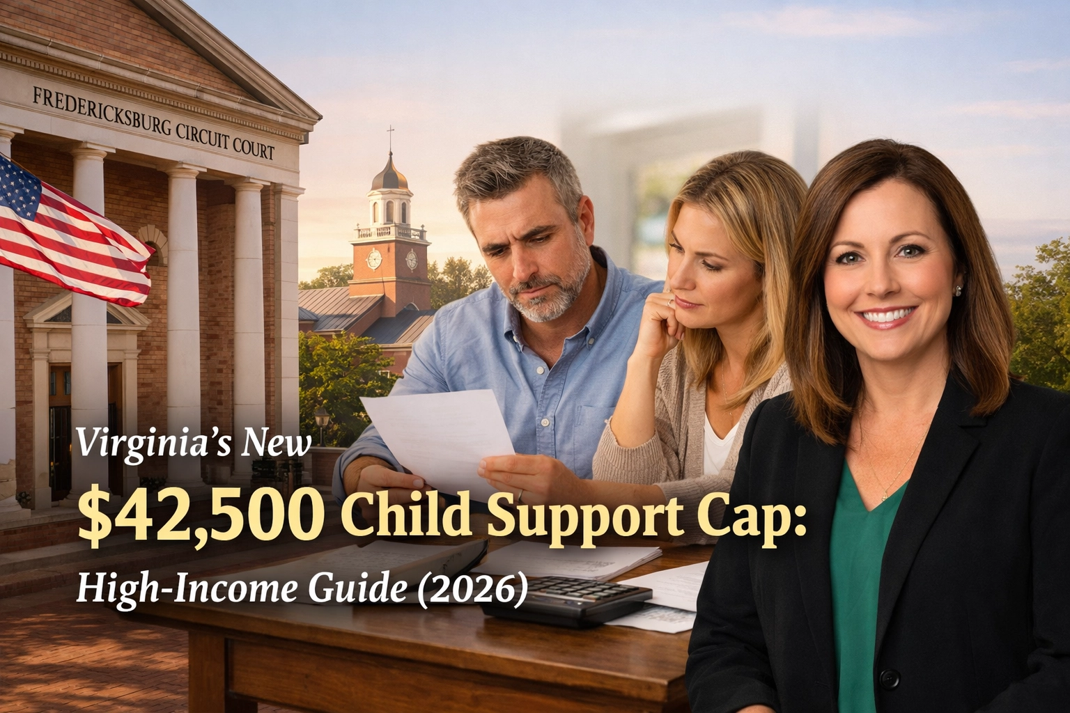 Strategic child support calculation virginia high income guide for Fredericksburg families