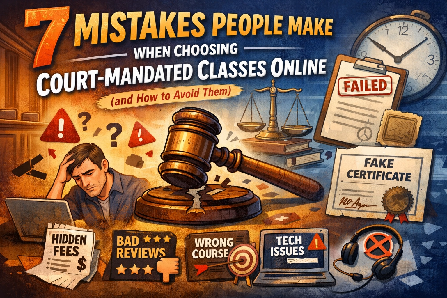 [HERO] 7 Mistakes People Make When Choosing Court-Mandated Classes Online (and How to Avoid Them)