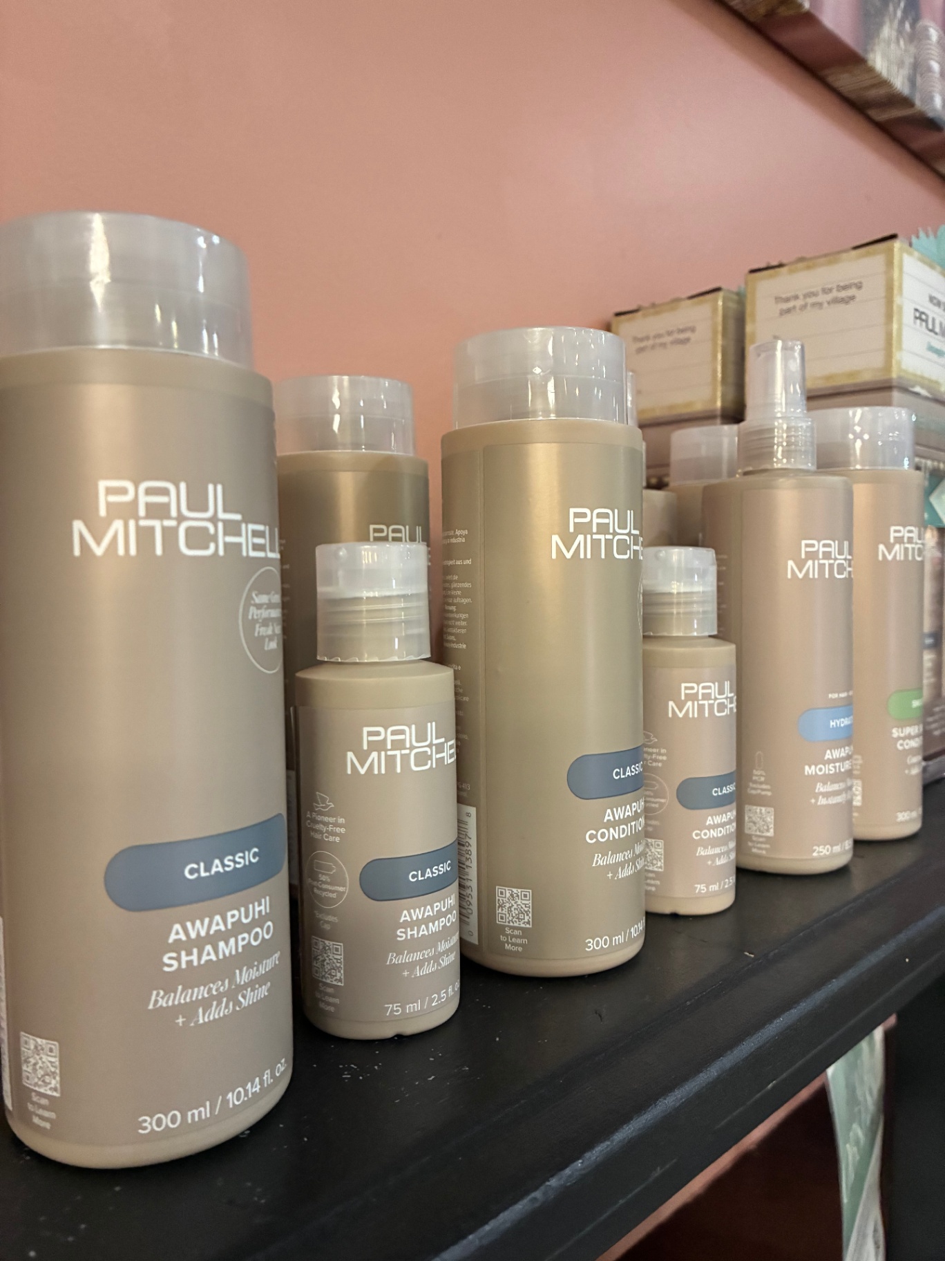 Paul Mitchell Classic Display