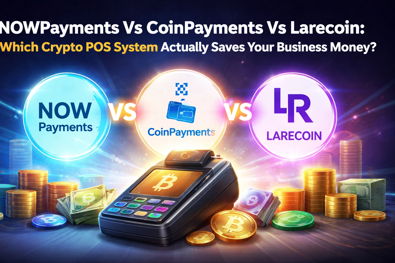 [HERO] NOWPayments Vs CoinPayments Vs Larecoin: Which Crypto POS System Actually Saves Your Business Money?