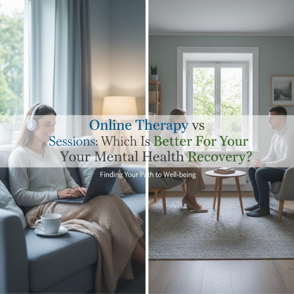 Online Therapy vs In-Person Sessions: Which Is Better For Your Mental Health Recovery?