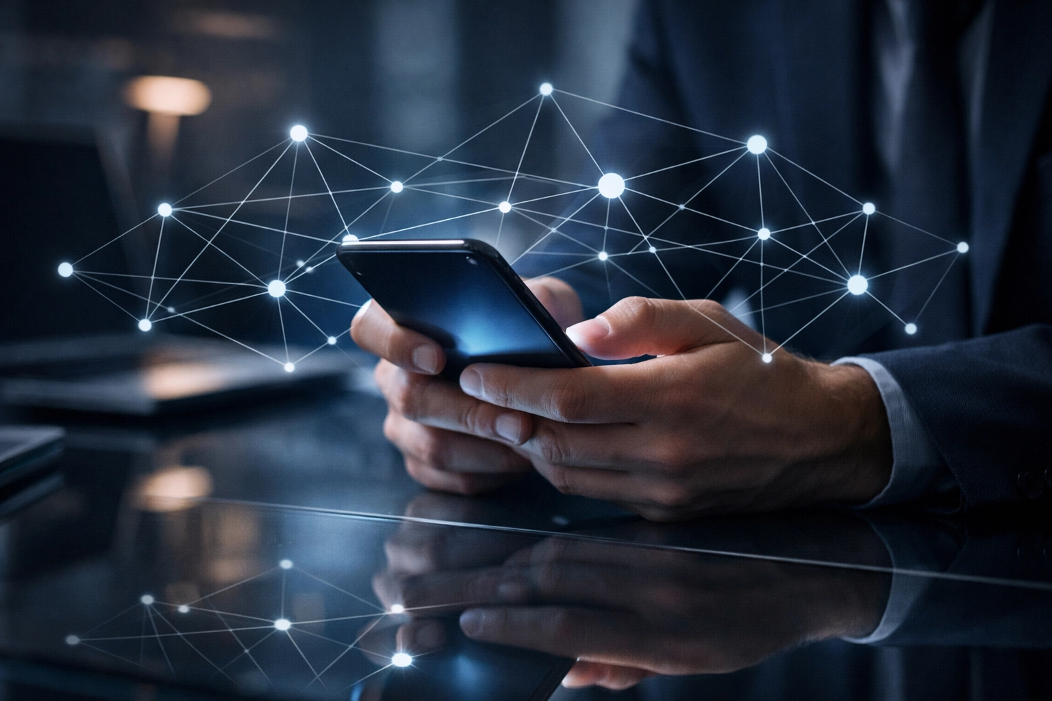 Parent using a smartphone to manage social media evidence for a Hampton Roads visitation case.