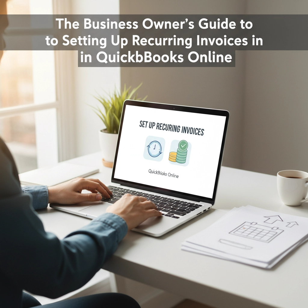 The Business Owners Guide to Setting Up Recurring Invoices in QuickBooks Online