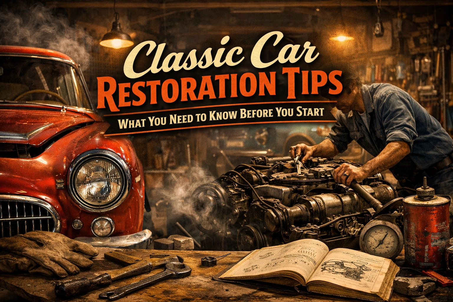 Classic Car Restoration Tips: What You Need to Know Before You Start