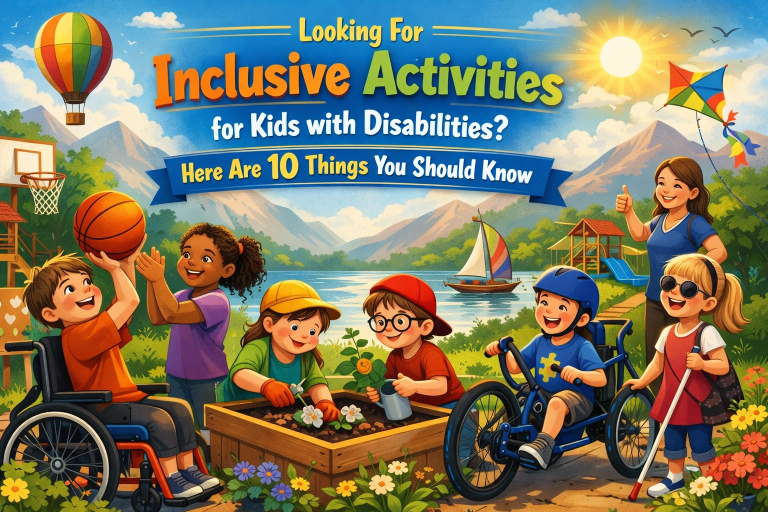 [HERO] Looking For Inclusive Activities for Kids with Disabilities? Here Are 10 Things You Should Know