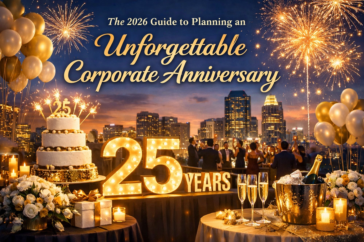 The 2026 Guide to Planning an Unforgettable Corporate Anniversary