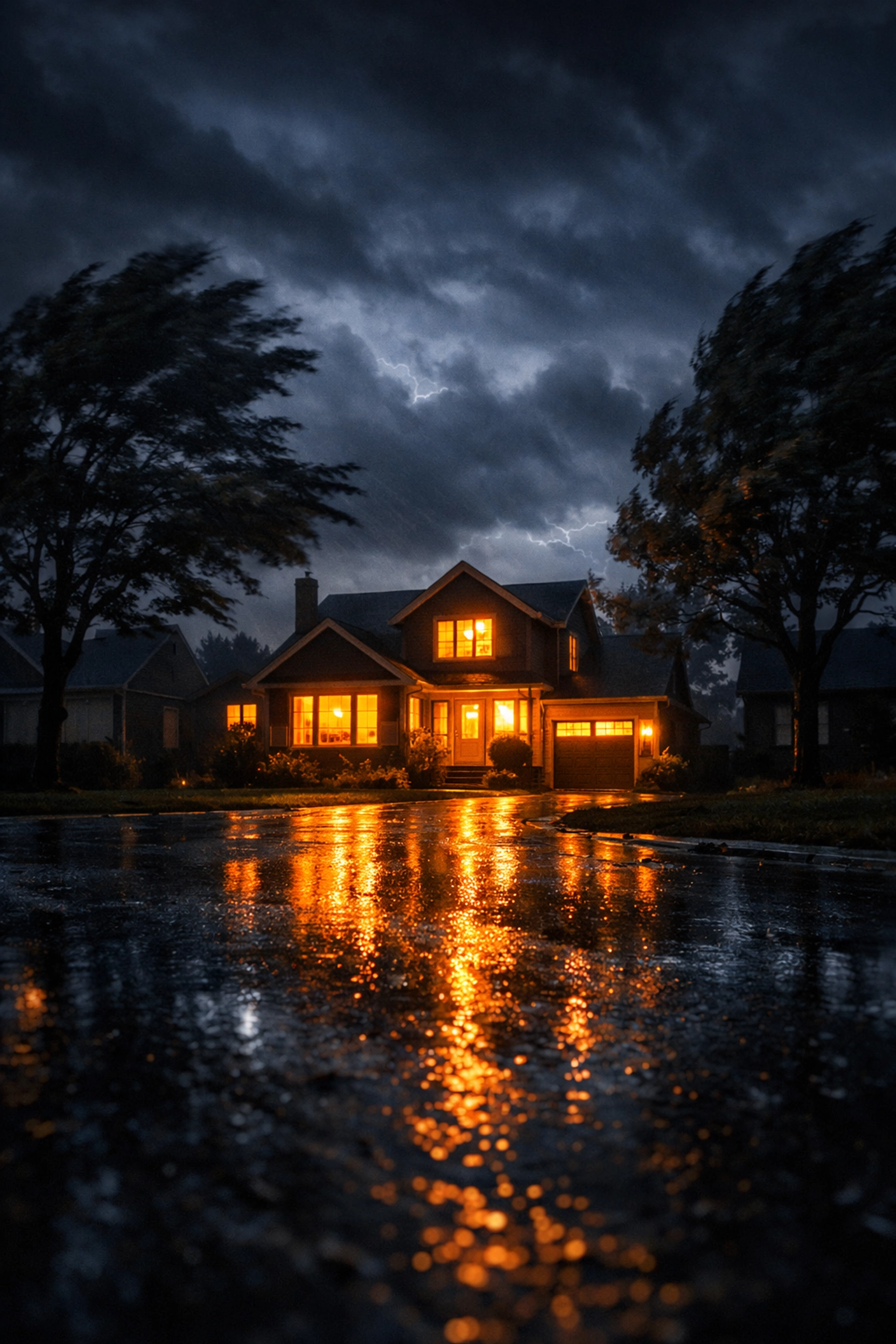 A resilient Ottawa home powered by a standby generator during a massive neighborhood blackout.
