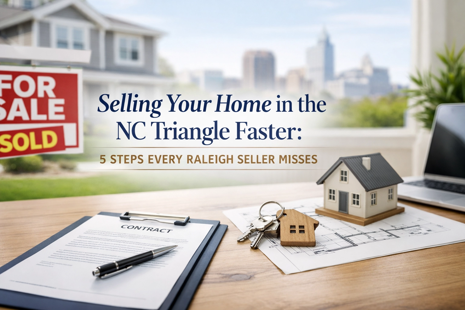 [HERO] Selling Your Home in the NC Triangle Faster: 5 Steps Every Raleigh Seller Misses
