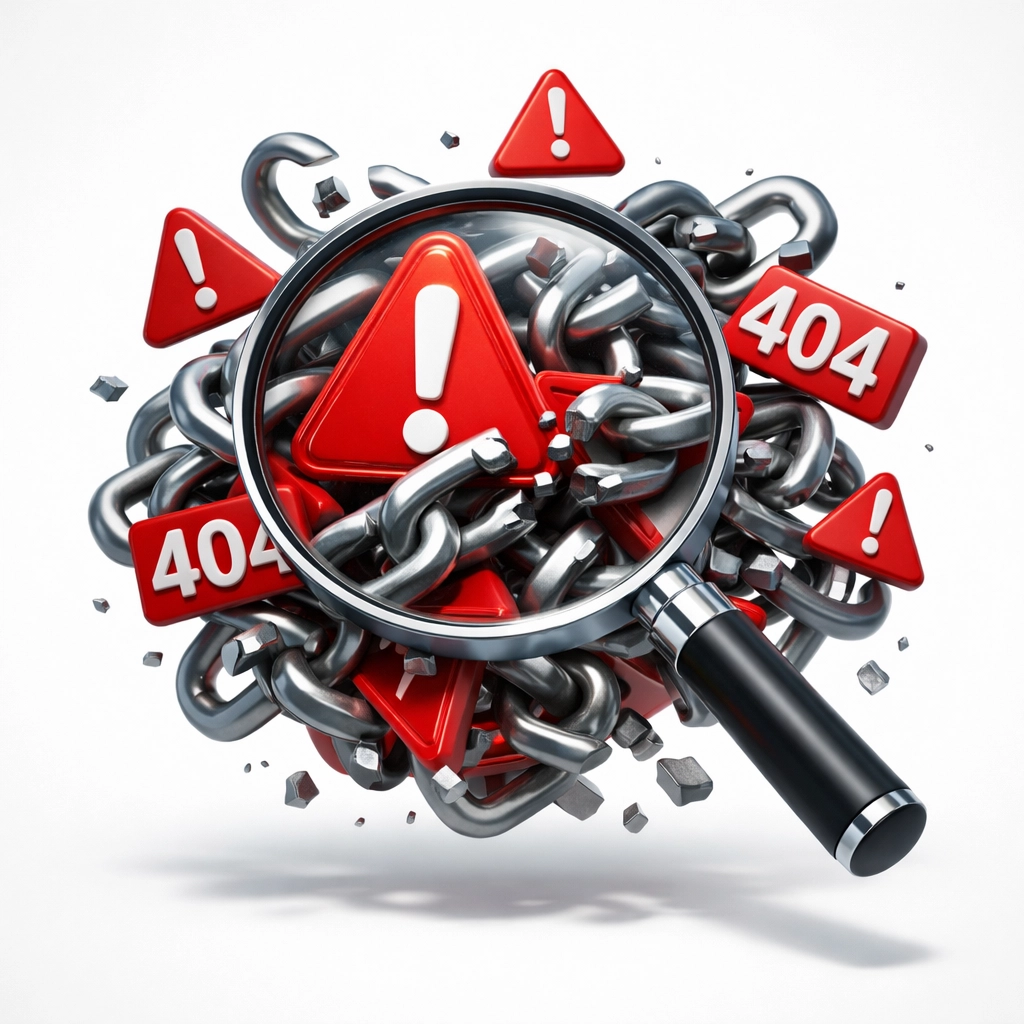 Technical SEO errors and broken links preventing Google from indexing website