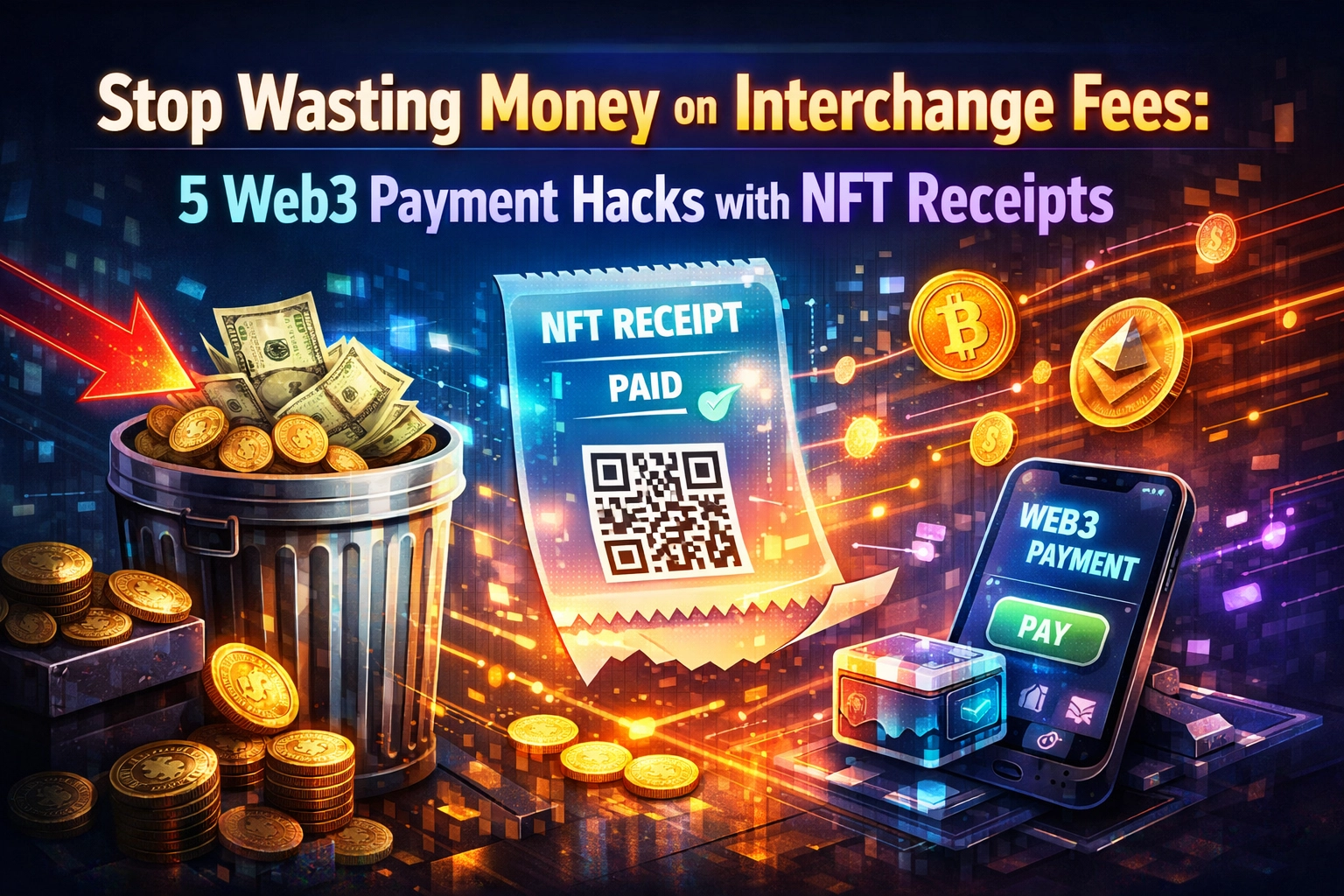 [HERO] Stop Wasting Money on Interchange Fees: 5 Web3 Payment Hacks with NFT Receipts