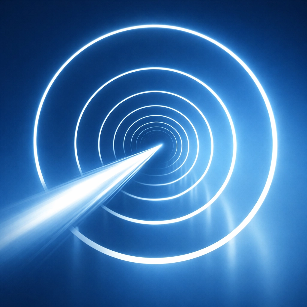 Graphic symbolizing faster cycle times and increased patient throughput for high-growth specialty clinics.