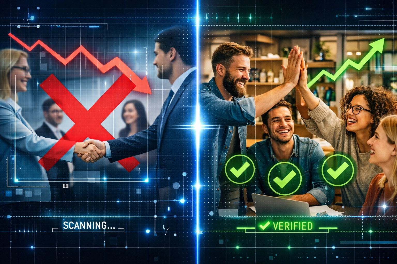 Stock photos rejected vs authentic business photos approved for Google Business Profile optimization