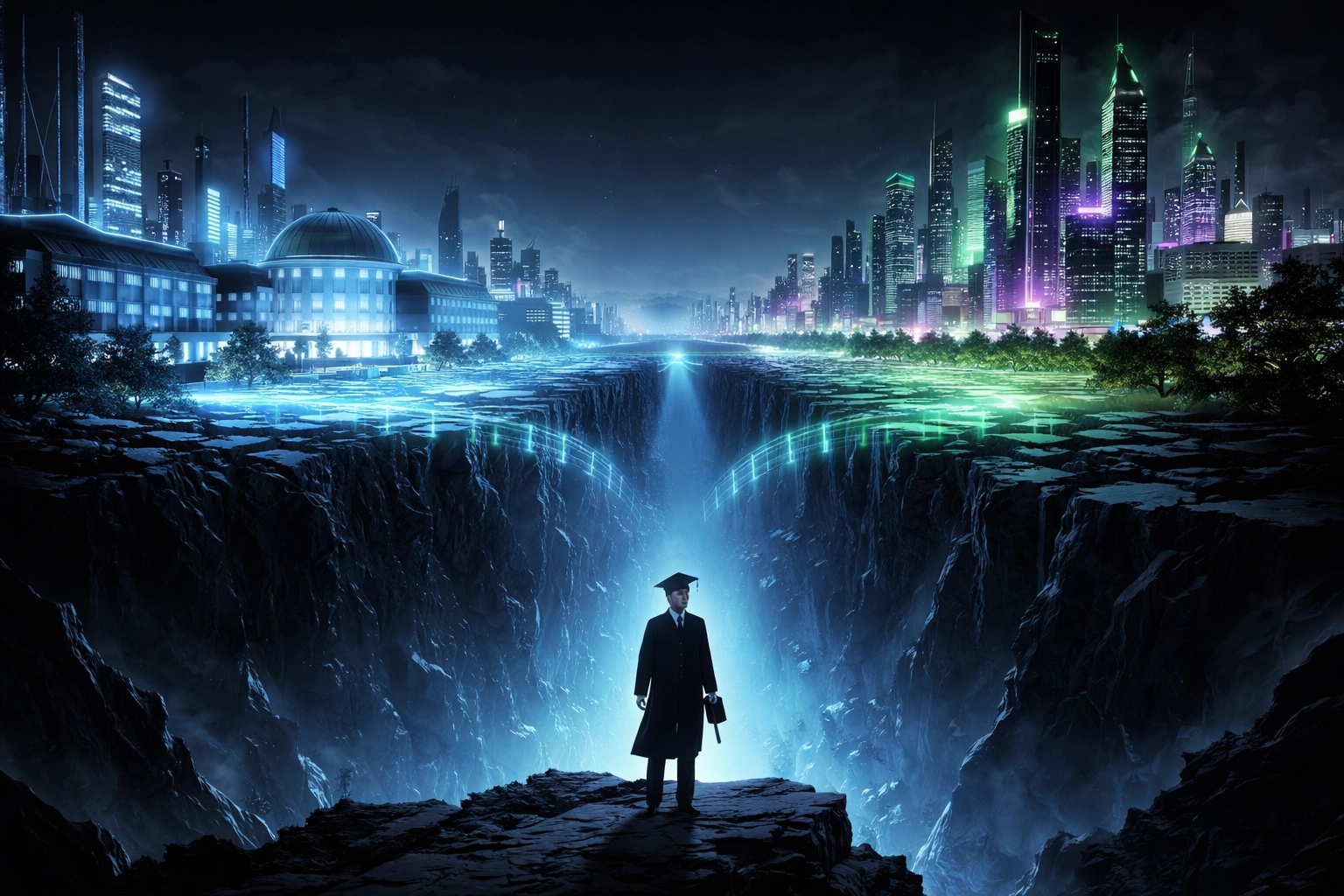 Graduate facing the campus-to-career gap between university and industry landscape