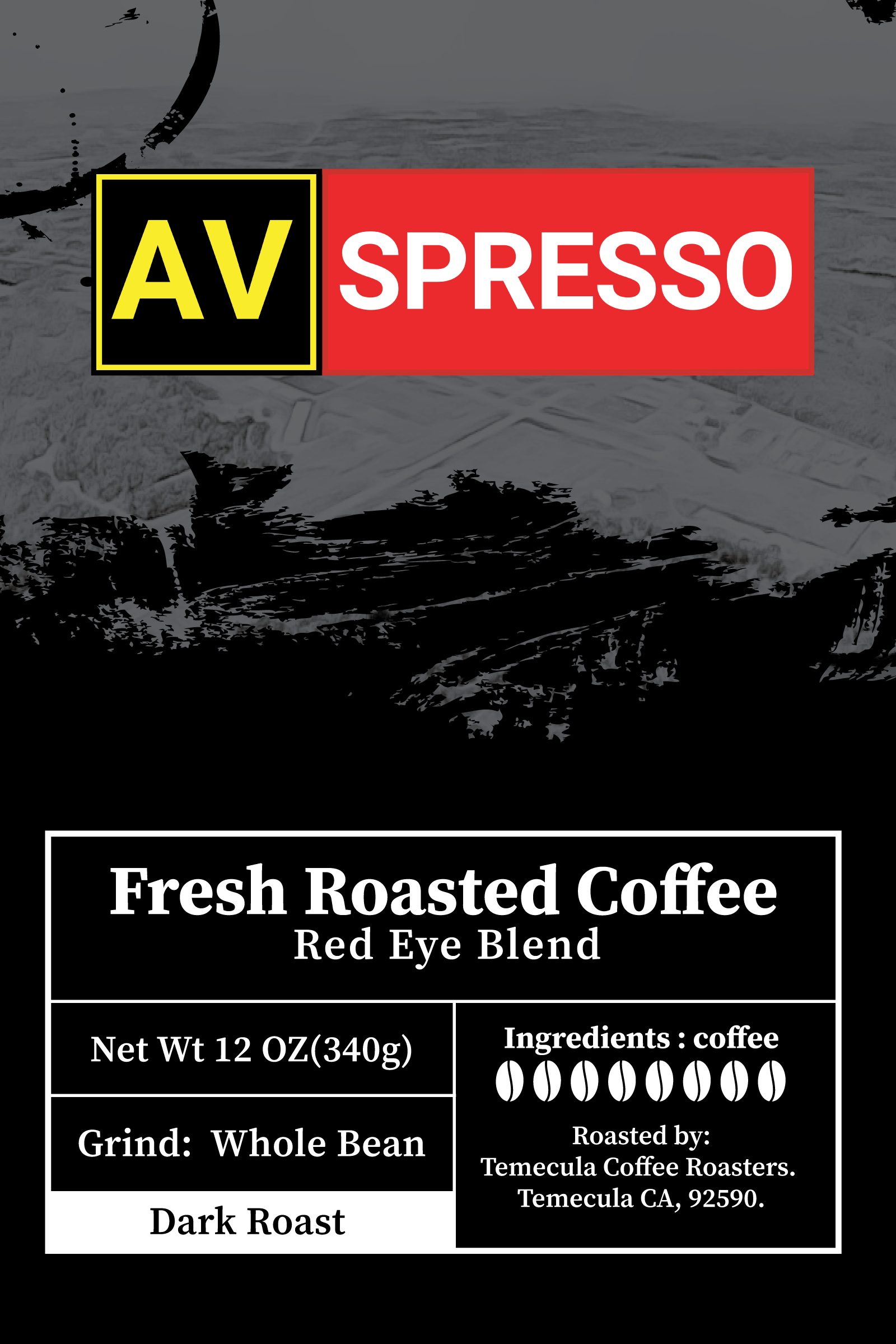 Avspresso Roasters Red Eye Blend Dark Roast
