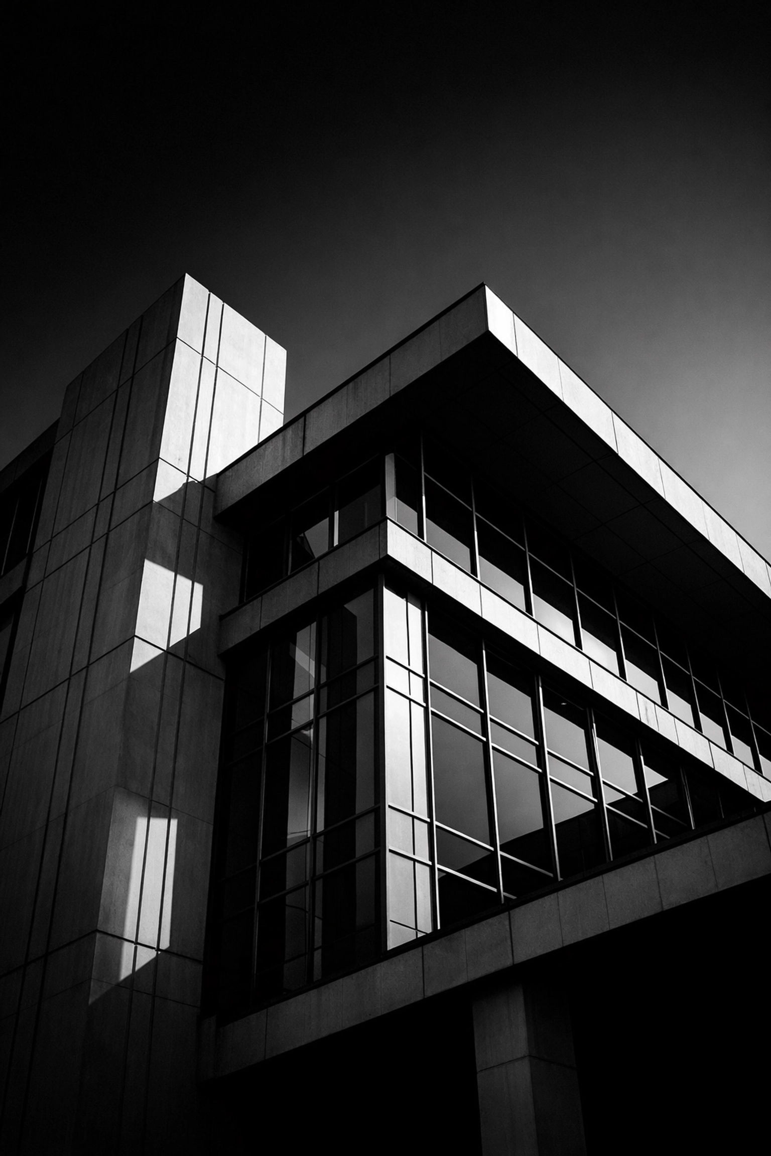 Modern institutional building representing NYLFW's fashion infrastructure platform