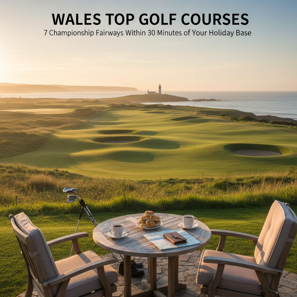Wales Top Golf Courses: 7 Championship Fairways Within 30 Minutes of Your Holiday Base