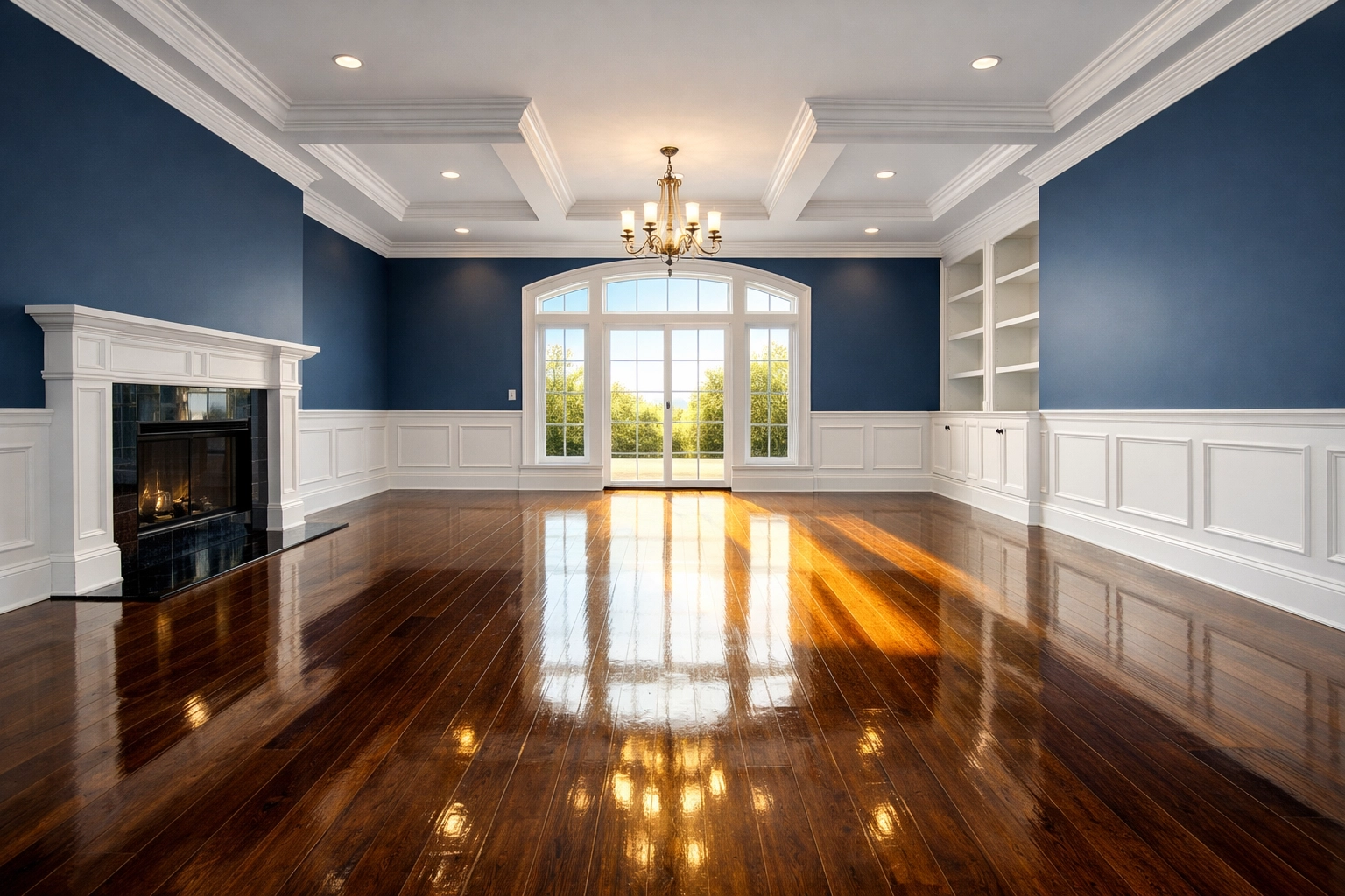 Spotless luxury apartment ready for inspection after a professional house cleaning Cambridge MA.