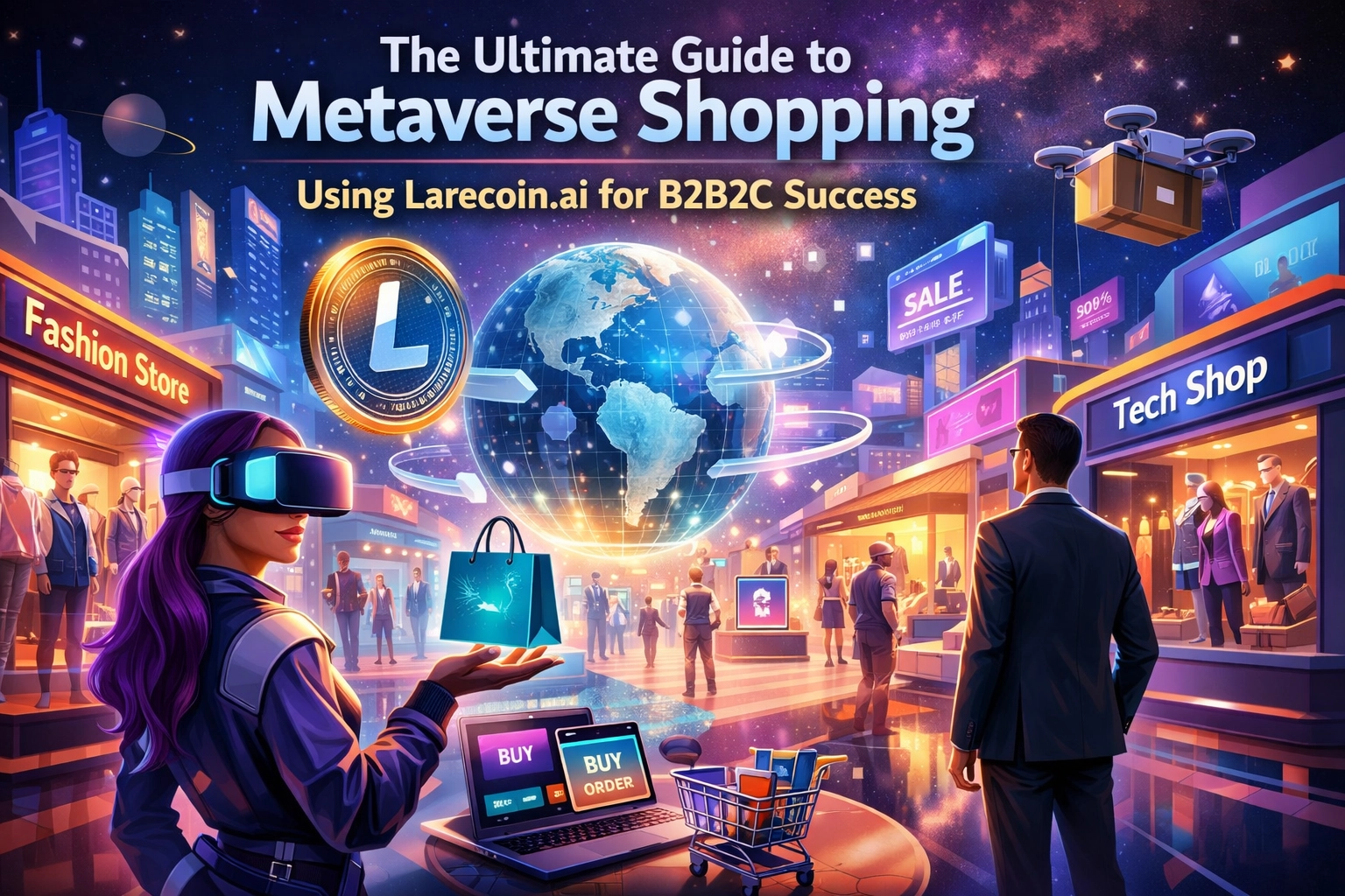 [HERO] The Ultimate Guide to Metaverse Shopping: Using Larecoin.ai for B2B2C Success