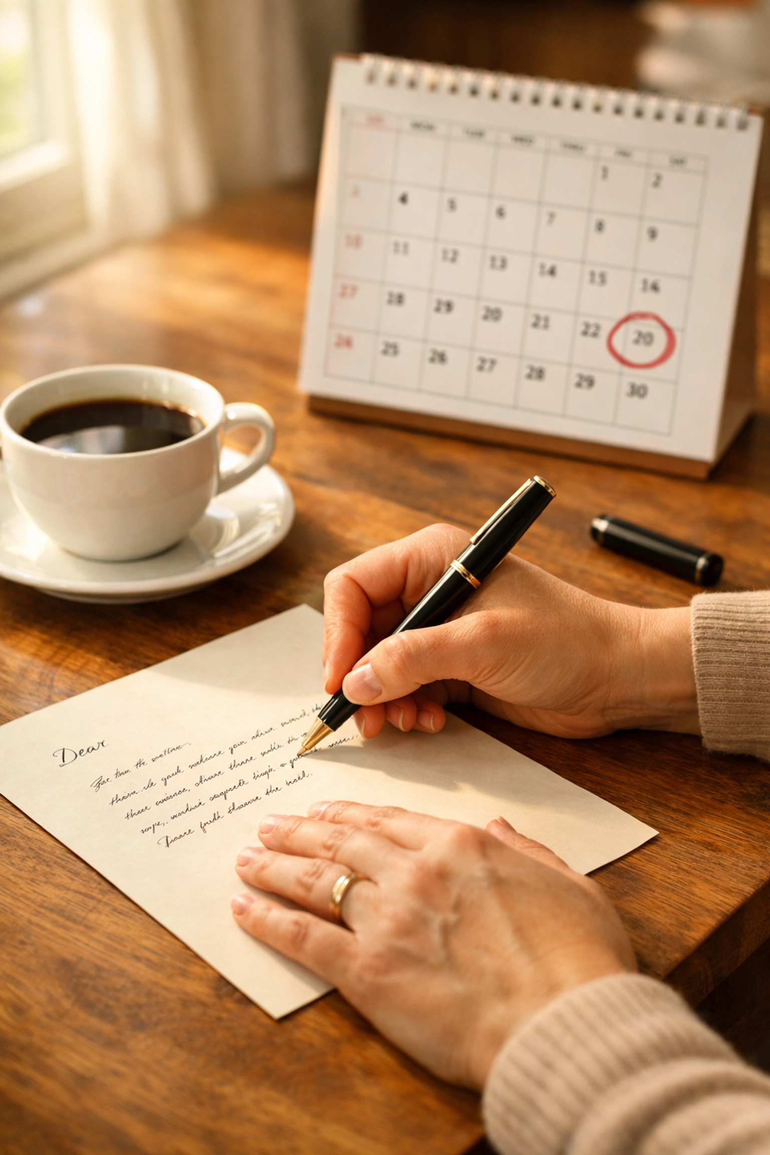 Child custody Spotsylvania VA 30-day relocation notice with calendar deadline marked