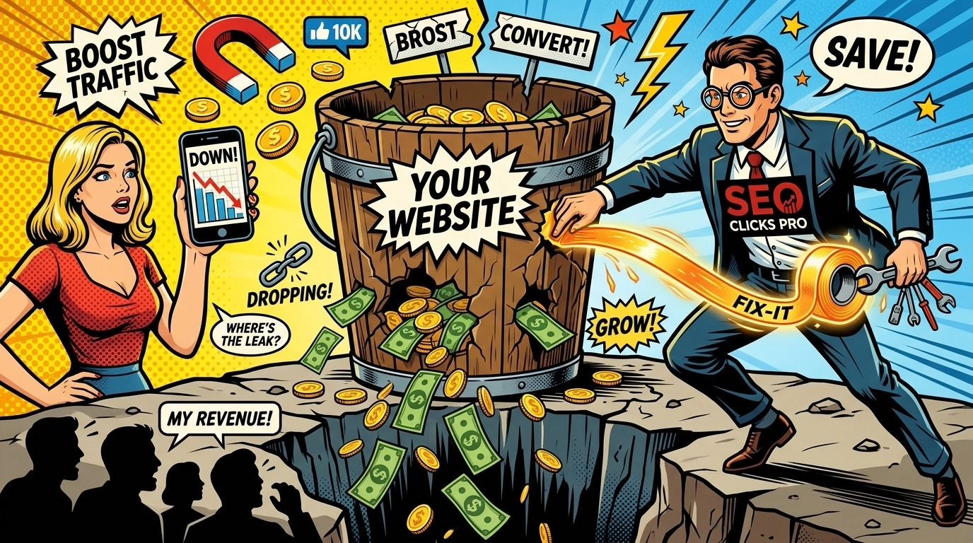 Conversion Rate Optimization Matters: How to Stop Losing Leads from a “Leaky” Website Right Now