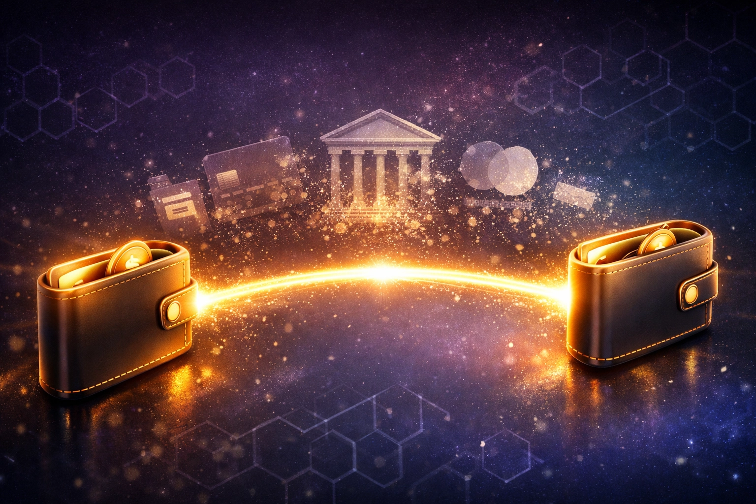 Direct wallet-to-wallet Web3 payments bypassing traditional payment processor middlemen