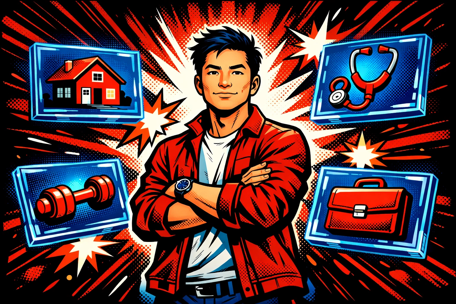 Business professional choosing GoHighLevel niche: real estate, fitness, medical, consulting