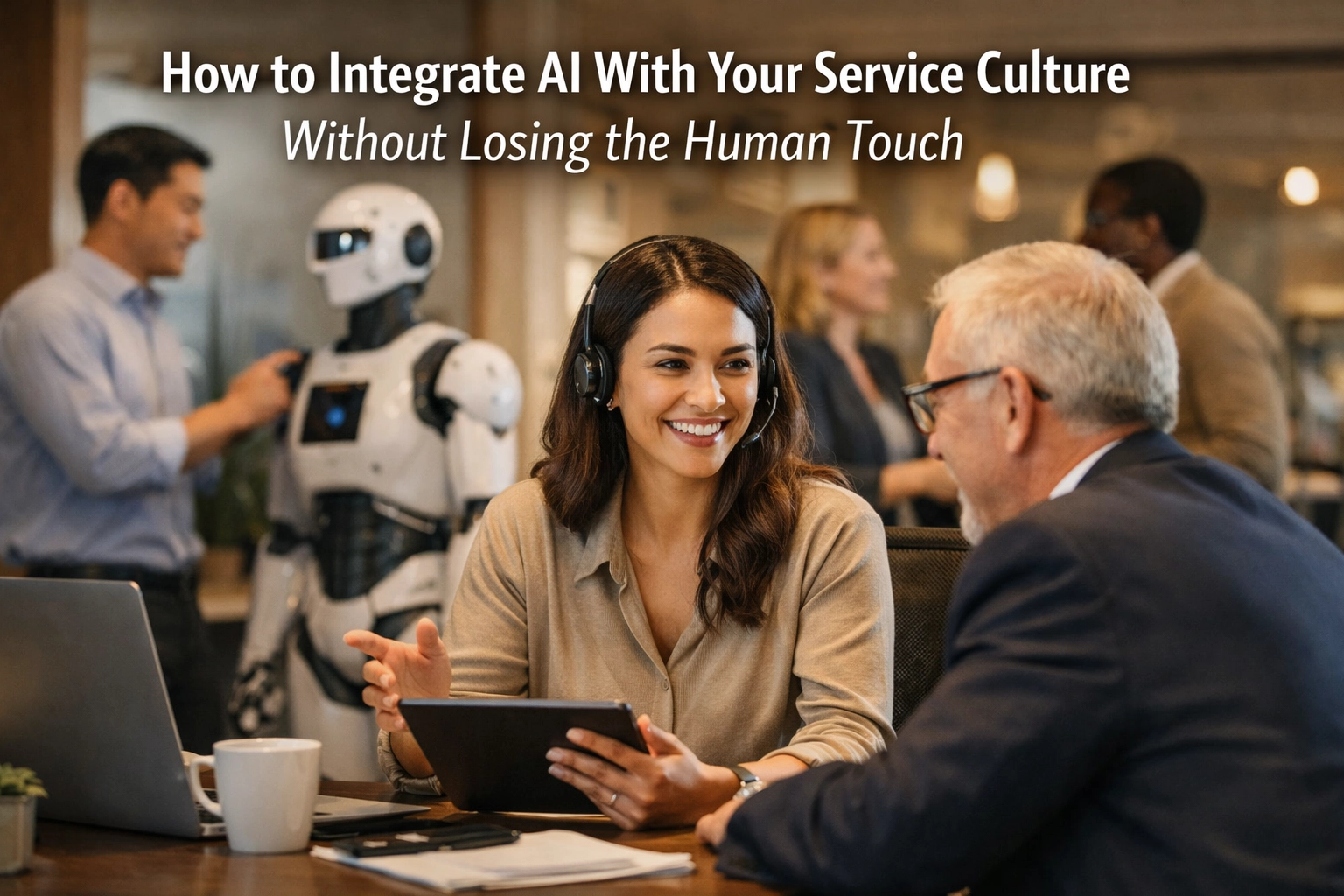 [HERO] How to Integrate AI With Your Service Culture Without Losing the Human Touch