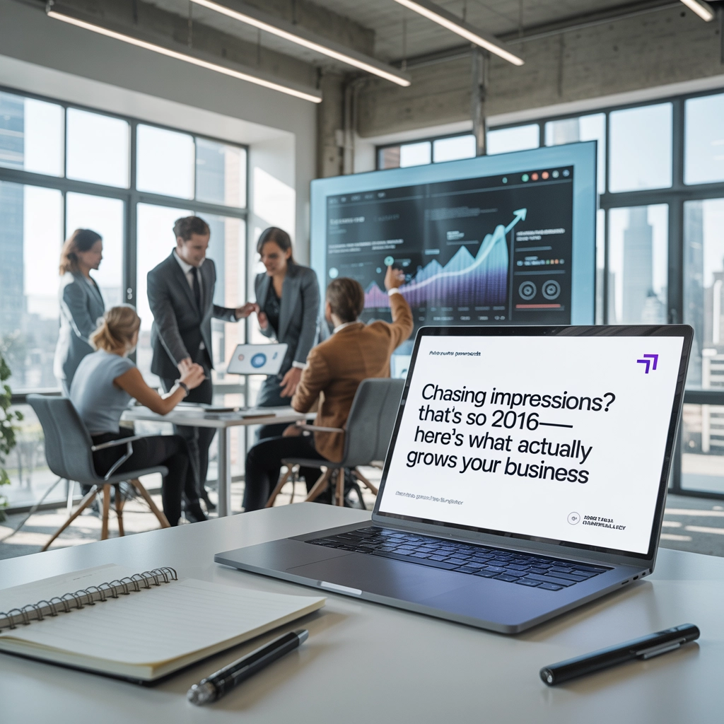 Chasing Impressions? That's So 2016, Here's What Actually Grows Your Business