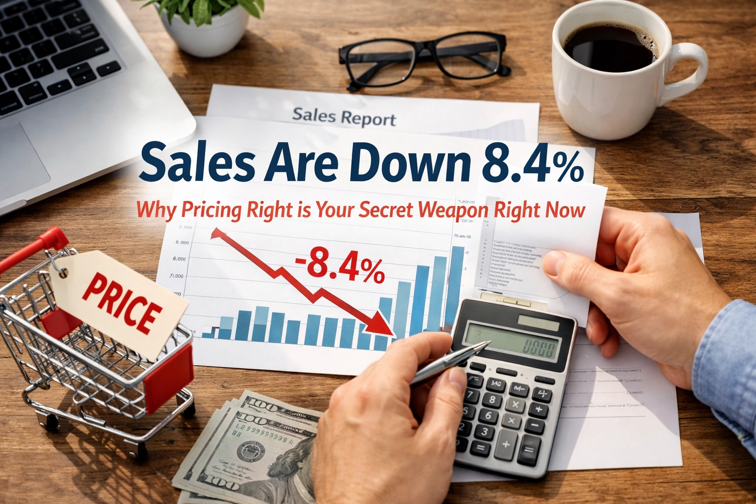 [HERO] Sales Are Down 8.4%: Why Pricing Right is Your Secret Weapon Right Now
