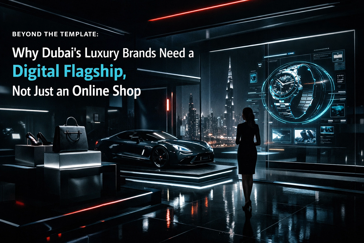 Beyond the Template: Why Dubai's Luxury Brands Need a Digital Flagship, Not Just an Online Shop