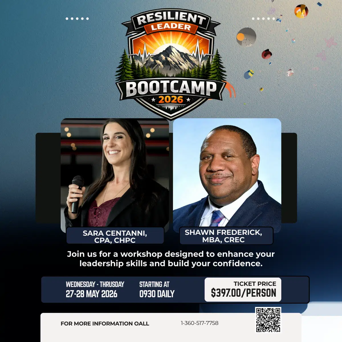 Resilient Leader Bootcamp Flyer