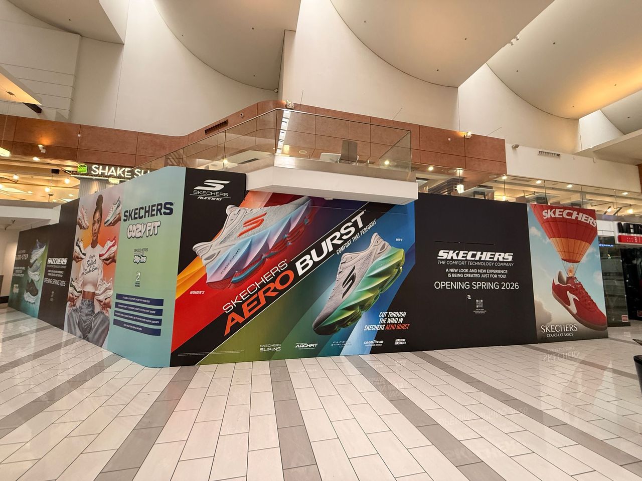 Skechers Store Opening Wall Wraps